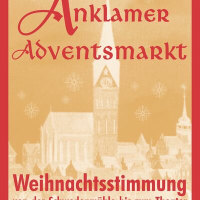 Bild vergrößern: Plakat Anklamer Adventsmarkt 2016_k