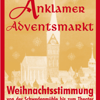 Bild vergrößern: Plakat Anklamer Adventsmarkt 2013