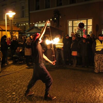 Bild vergr&ouml;&szlig;ern: Anklam im Advent 2014