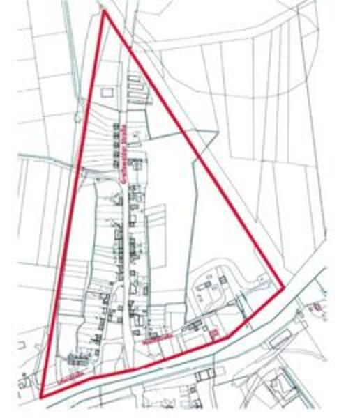 Bild vergr&ouml;&szlig;ern: Amtliche Bekanntmachung - Bebauungsplan 1-2022 Schwedenviertel, &Uuml;bersichtsskizze
