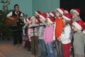 Adventsmarkt 2008-Empfang der Neugeborenen