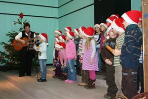 Adventsmarkt 2008-Empfang der Neugeborenen