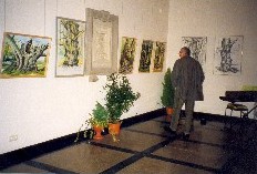 Bilderausstellung  B&auml;ume Rathaushalle